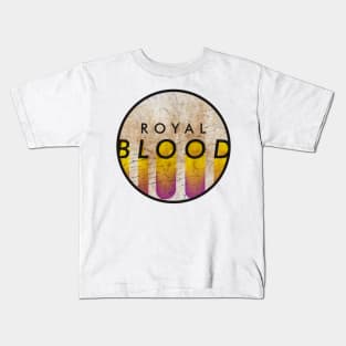 Royal Blood - VINTAGE YELLOW CIRCLE Kids T-Shirt